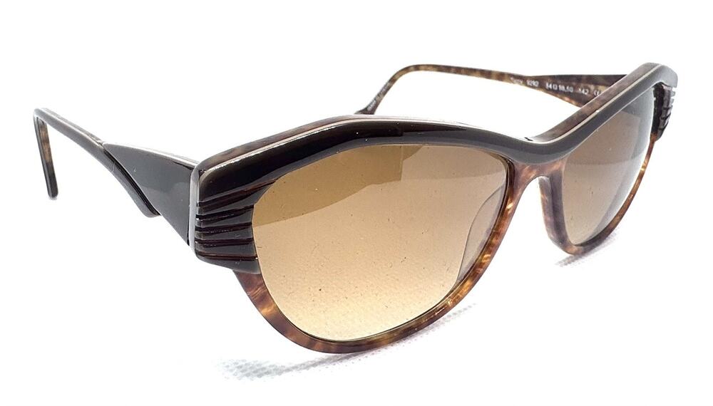 BOZ TAMY 9292 BROWN PANTHER SUNGLASSES HANDMADE FRANCE AUTHENTIC DESIGNER